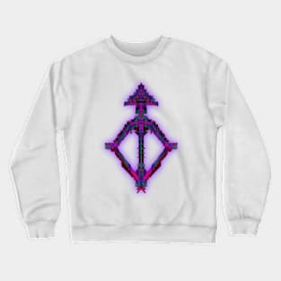 Sagittarius 2c Eggplant Crewneck Sweatshirt